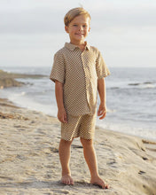 Load image into Gallery viewer, RYLEE + CRU - PERRY SHORT - OCRE CHECK