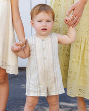 Load image into Gallery viewer, RYLEE + CRU - MAVRICK ROMPER - SEA STRIPE