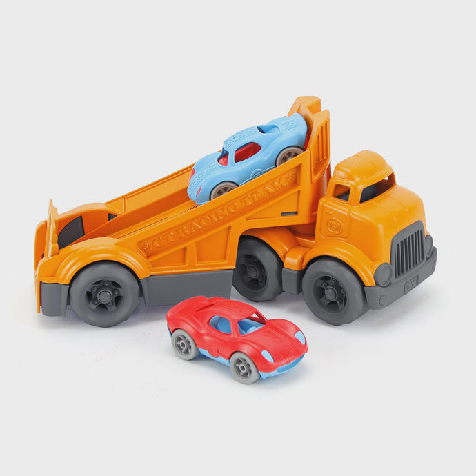 Green Toys - Racing Truck w/ 2 Racers