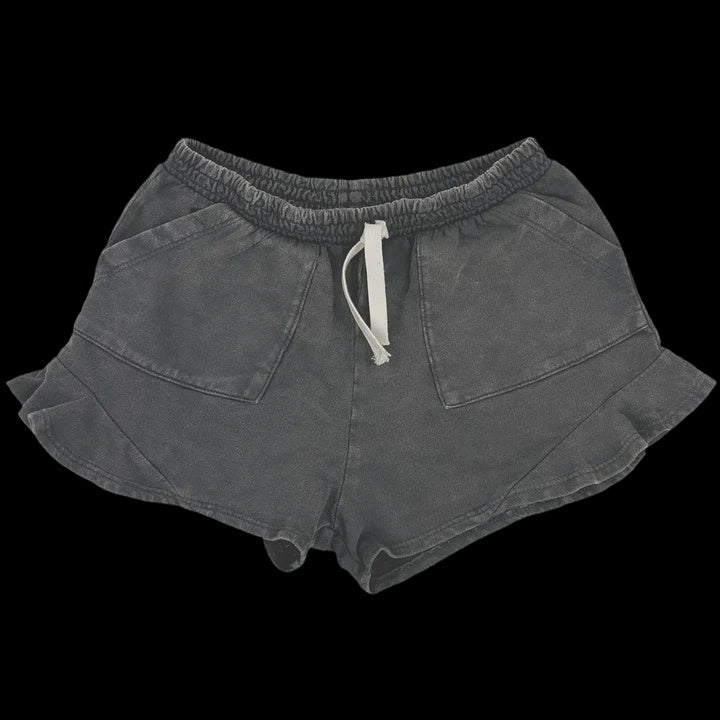 Tiny Whales - Road Tripper Butterfly Shorts - Mineral Black