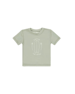 Rylee + Cru - Short Sleeve Rashguard - Sage