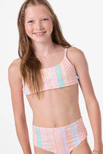 Load image into Gallery viewer, O'Neill - Bali Floral Revo Tie Back Bralette Set - Tapioca
