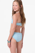 Load image into Gallery viewer, O'Neil - Girl's Shorebreak Rib Ruffle Edge High Neck Set - Stratosphere