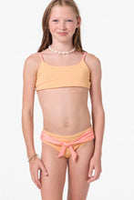 Load image into Gallery viewer, O'Neil - Girl's Sunshine Revo Tie Back Bralette Set - Fusion Coral