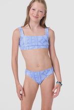 Load image into Gallery viewer, O'Neil - Girl's Surf Abstract Square Neck Tank Set - Azurine