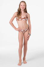 Load image into Gallery viewer, O'Neil - Girl's Nomad Floral Fixed Bralette Set -Carob Brown