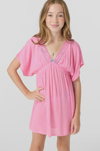 O'neill - Zoe Cover Up Dress -Sachet Pink