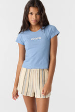 Load image into Gallery viewer, O&#39;Neil - Girls Island Palms Tee - Faded Denim