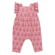 Load image into Gallery viewer, Pink Chicken - Baby Girl's Elsie Jumper - Pink Strawflower