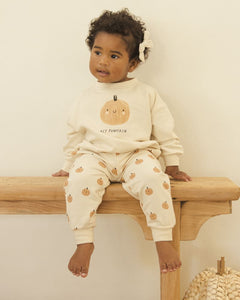 Quincy Mae - Relaxed Fleece Sweatshirt - Pumpkin