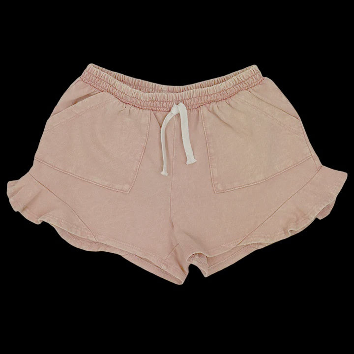 Tiny Whales - Sedona Butterfly Shorts - Mineral Blush