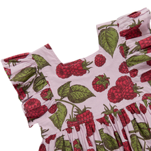 Load image into Gallery viewer, Pink Chicken - Girls Elsie Dress - lavender raspberries