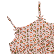 Load image into Gallery viewer, Pink Chicken - Baby Girls Tia Dress Set - pink prairie block print