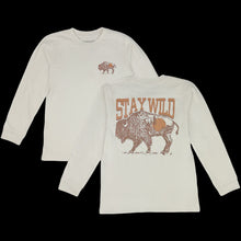 Load image into Gallery viewer, Tiny Whales - Stay Wild LS Tee