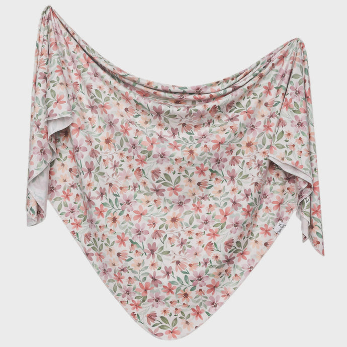 Copper Pearl - Natalie Knit Swaddle Blanket