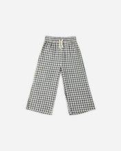 Load image into Gallery viewer, Rylee + Cru - Wide Leg Pant - Navy Check