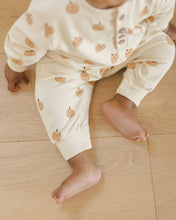 Load image into Gallery viewer, Quincy Mae - Relaxed Fleece Jumpsuit - Smiley Pumpkins