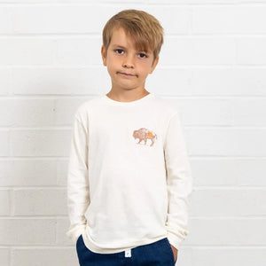 Tiny Whales - Stay Wild LS Tee