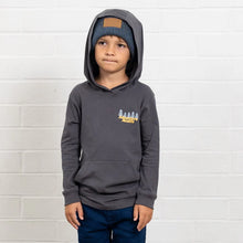 Load image into Gallery viewer, Tiny Whales - Adventure Awaits Long Sleeve Hooded Tee