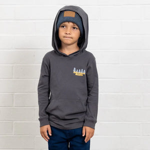 Tiny Whales - Adventure Awaits Long Sleeve Hooded Tee