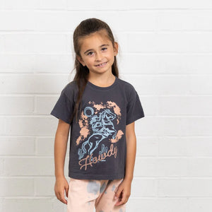 Tiny Whales - Howdy Darlin - Girls Boxy Tee