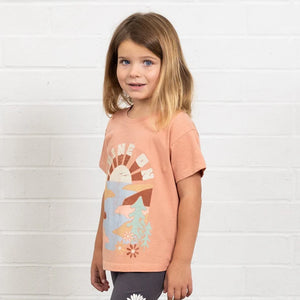 Tiny Whales - Shine On - Girls Boxy Tee