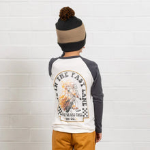 Load image into Gallery viewer, Tiny Whales - Fast Lane Raglan