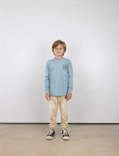Load image into Gallery viewer, Tiny Whales - Nature Is Calling L/S Shirt - Stone Blue