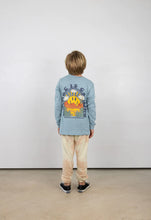 Load image into Gallery viewer, Tiny Whales - Nature Is Calling L/S Shirt - Stone Blue