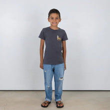 Load image into Gallery viewer, Tiny Whales - Middle Of Nowhere T-Shirt - Mineral Black