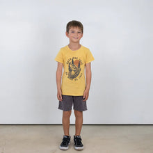 Load image into Gallery viewer, Tiny Whales - Heed The Call T-Shirt - Vintage Gold