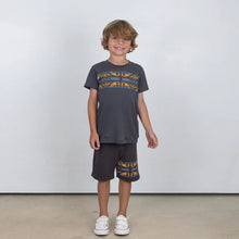 Load image into Gallery viewer, Tiny Whales - Nomad Sweat Shorts - Vintage Black