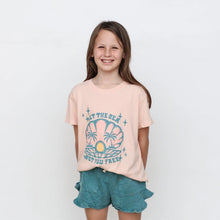 Load image into Gallery viewer, Tiny Whales - Let The Sea Set You Free Boxy Tee - Faded Pink