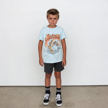 Load image into Gallery viewer, Tiny Whales - Jawsome Tee Shirt - Sky