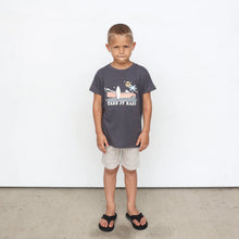 Load image into Gallery viewer, Tiny Whales - Take It Easy Tee Shirt - Vintage Black