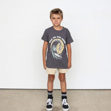 Load image into Gallery viewer, Tiny Whales - Rad To The Bone Tee Shirt - Vintage Black