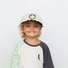 Load image into Gallery viewer, Tiny Whales - No Problemo Unconstructed Snap Back - Natural/ Check