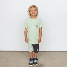 Load image into Gallery viewer, Tiny Whales - Party Animal Tee Shirt - Seafoam