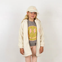 Load image into Gallery viewer, Tiny Whales - Happy Days Boxy Sweatshirt - Mineral Coal