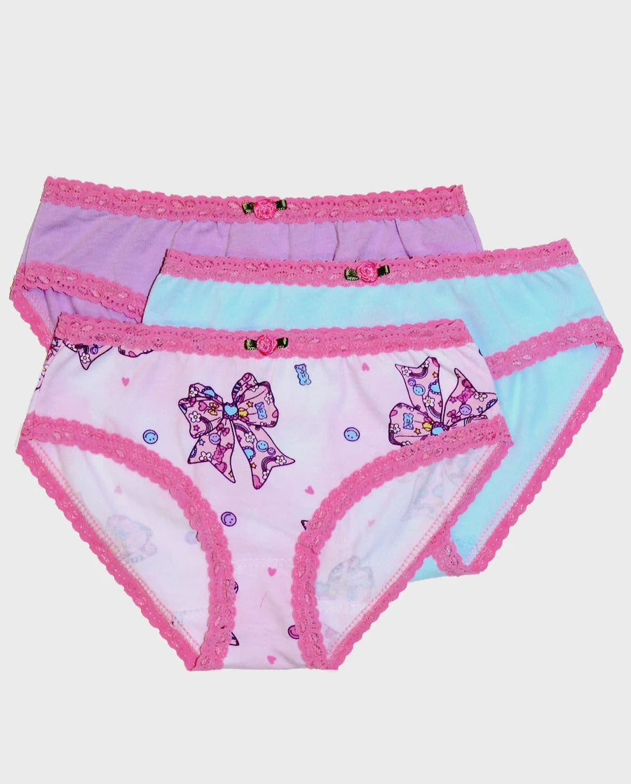 Esme - Fabulous Bows 3-Panty Pack