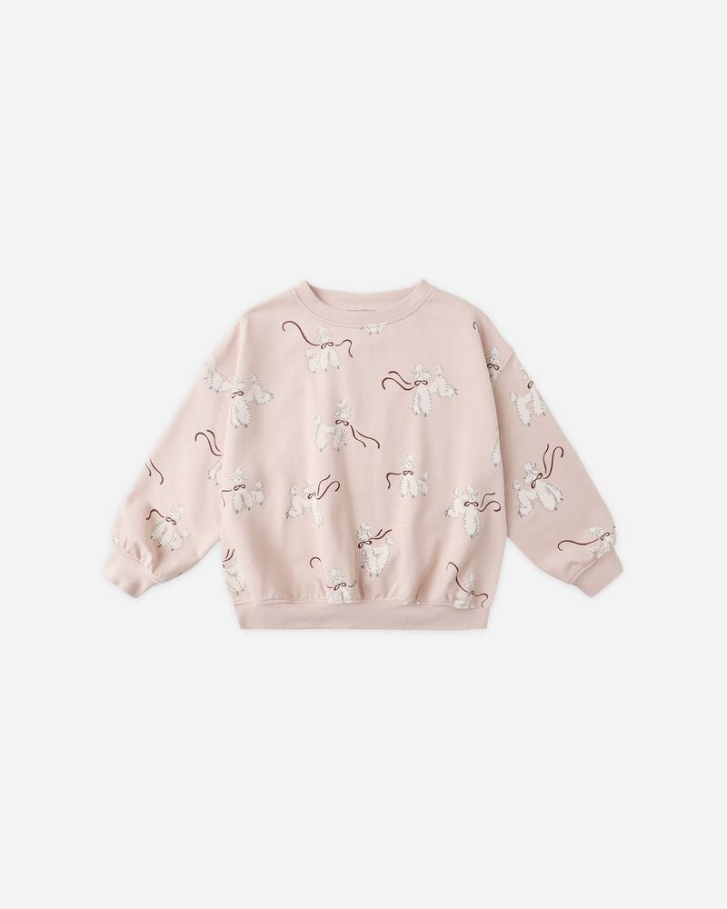 Rylee + Cru - Relaxed Sweatshirt - Poodles