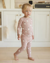 Load image into Gallery viewer, Quincy Mae - Bamboo Pajama Set - Pink Ghosts
