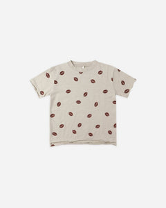 Rylee + Cru - Raw Edge Tee - Footballs