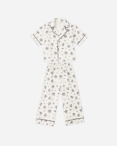 Rylee + Cru - Woven Pajama Set - Blue Floral