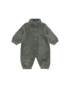 Rylee + Cru - Fuzzy Winter Jumpsuit - Forest