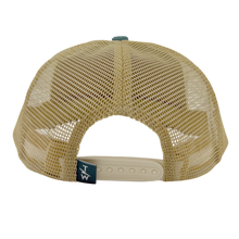 Load image into Gallery viewer, Tiny Whales - Need A Vacation Trucker Hat - Natural / Teal