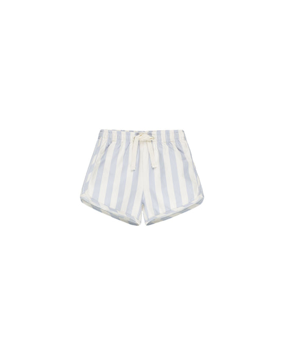 Rylee + Cru - Swim Trunk - Blue Stripe