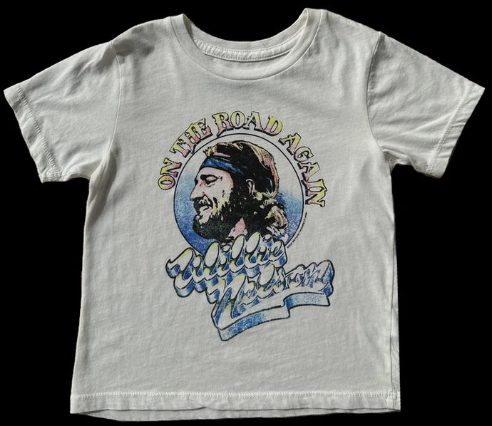 Rowdy Sprout - Willie Nelson Organic SS Tee - Vintage White