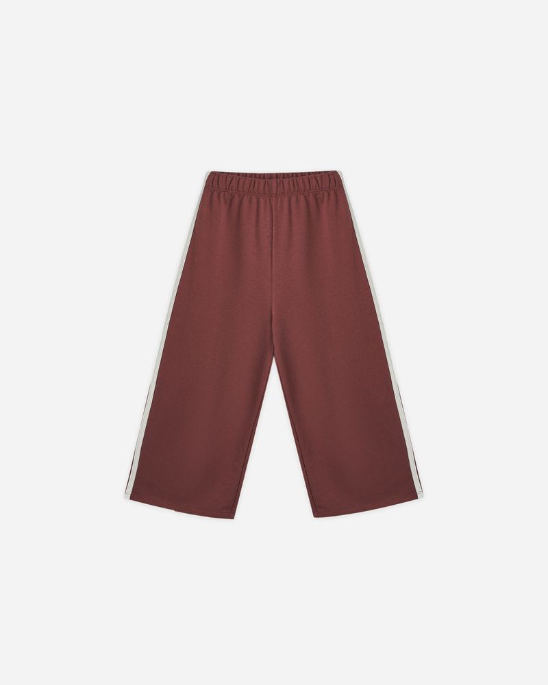 Rylee + Cru - Track Pant - Burgundy