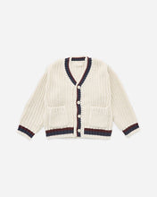 Load image into Gallery viewer, Rylee + Cru - Collegiate Cardigan - Natural
